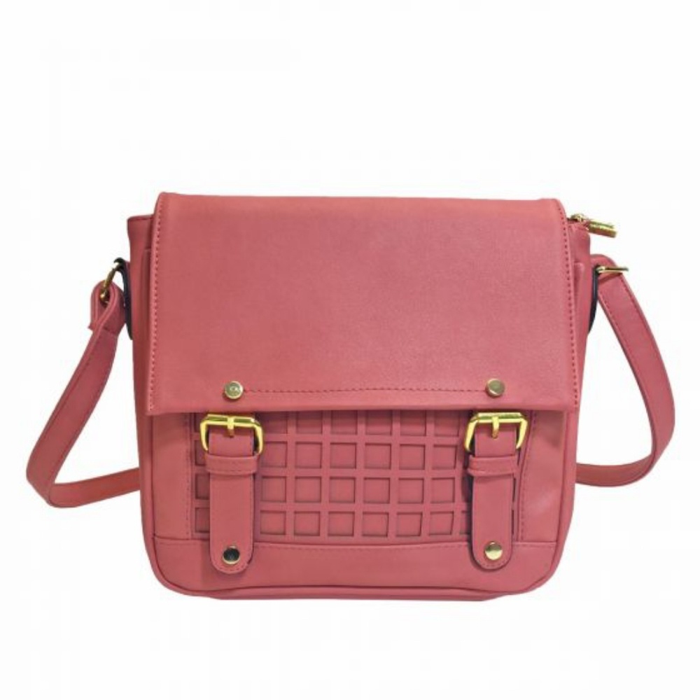 MoDA of NY Fun Buckle Square Xbody